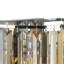 Clarissa Mild Steel Flush Mounted Sconce