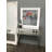 Rogue 90cm Glass Top Console Table
