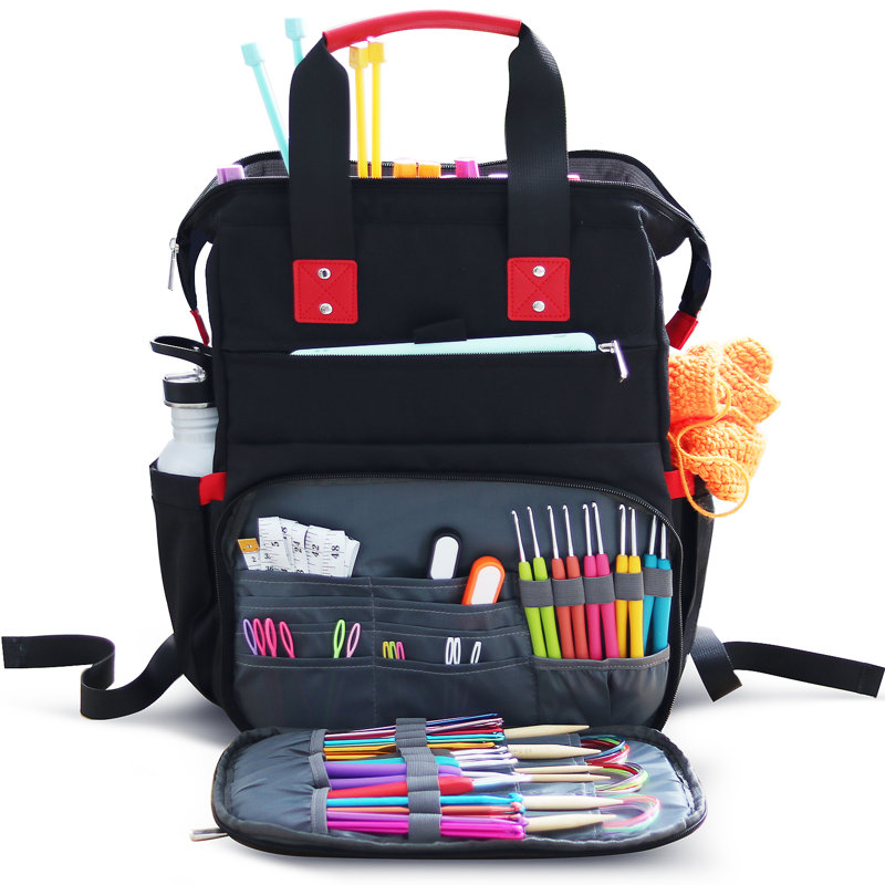 Organisateur de sac à dos Hearth & Harbor avec sac de voyage et port de chargement USB