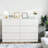 Modern Bedroom 6 Drawer Dresser-2127860812
