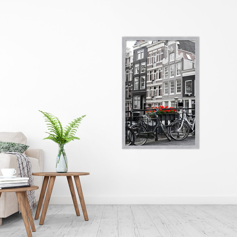 Cadre photo simple en bois Jeane, 24 po x 36 po