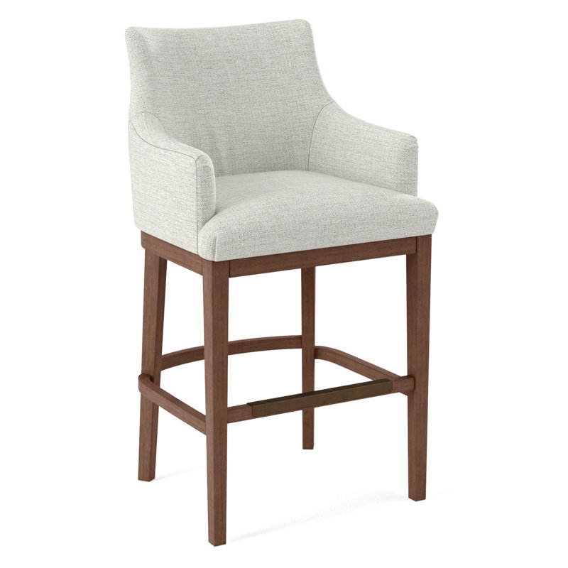Upholstered Stool, 61703-88, Black
