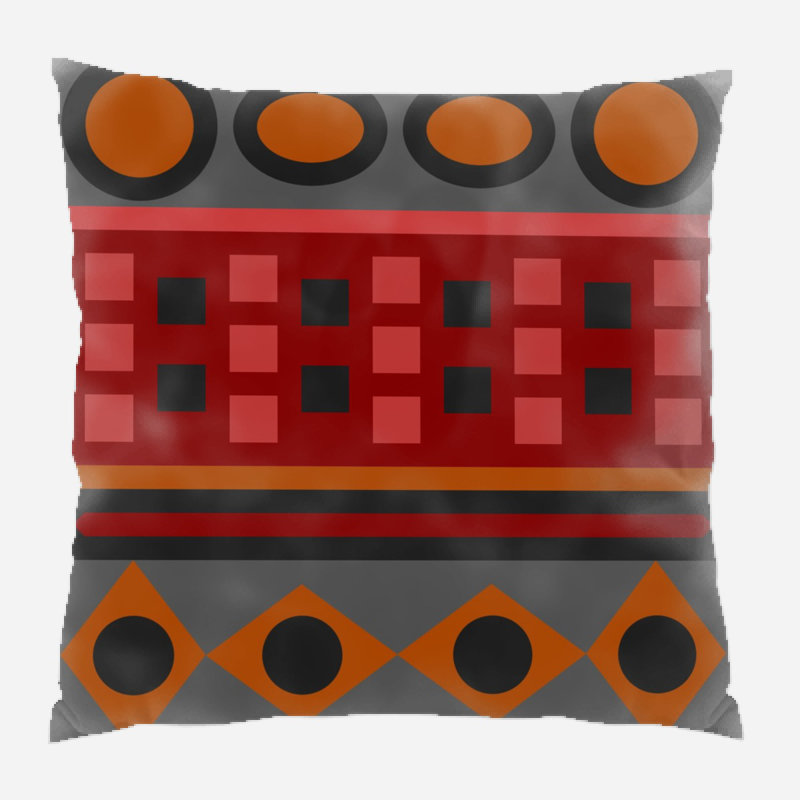 Coussin décoratif, Intérieur