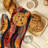 Glossy Weave Oven Mitt Cotton Twill