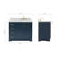 ARIEL TAYLOR 43 IN RIGHT OFFSET RECTANGLE SINK VANITY-1039231811-1073674813-1039231820