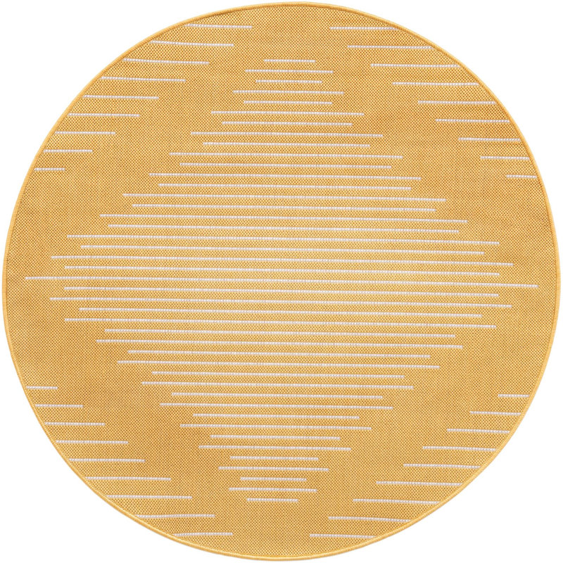 Wallington Geometric Indoor Rug, Round 4'