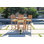 Huntington Outdoor 5 - Piece Bar Height Table with Cushions