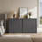 Cesiro 66.3'' W Sideboard With 4 Fluted Doors And Adjustable Shelves-587262037