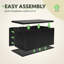 Balconera 137.9cm W 567.8L Lockable Deck Box-124571145