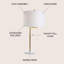 Lampe de table 25 po Collett-1307892761