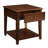 End Table with Bottom Shelf