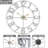  32" Oversized Analog Round Decorative Wall Clock-2072258867