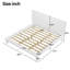 Lit plateforme en bois avec tête de lit et support à lattes Roomfitters-1131338192-1131338195