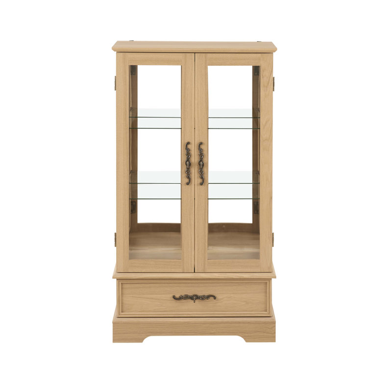 Armoire en verre, Chêne