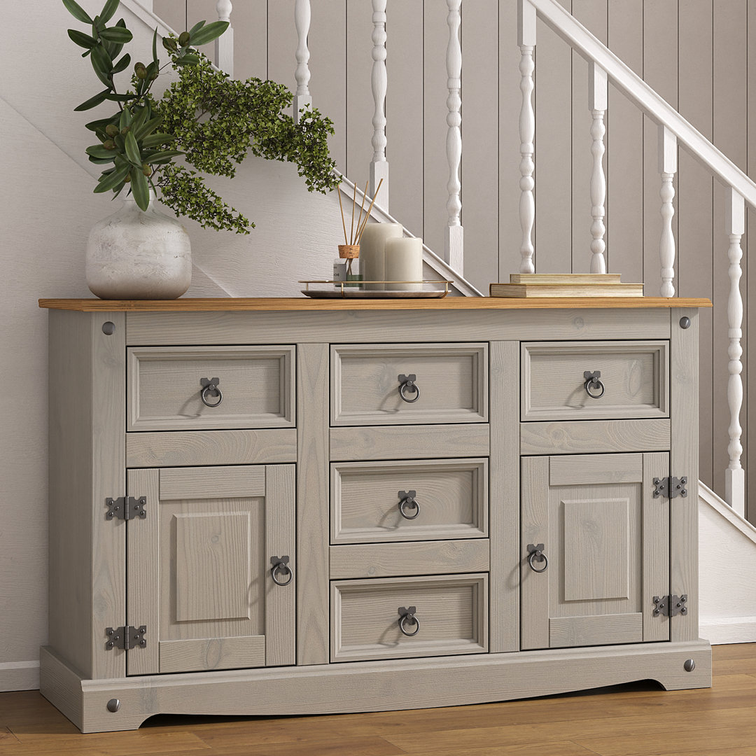 Kacey 125cm Solid Wood Sideboard