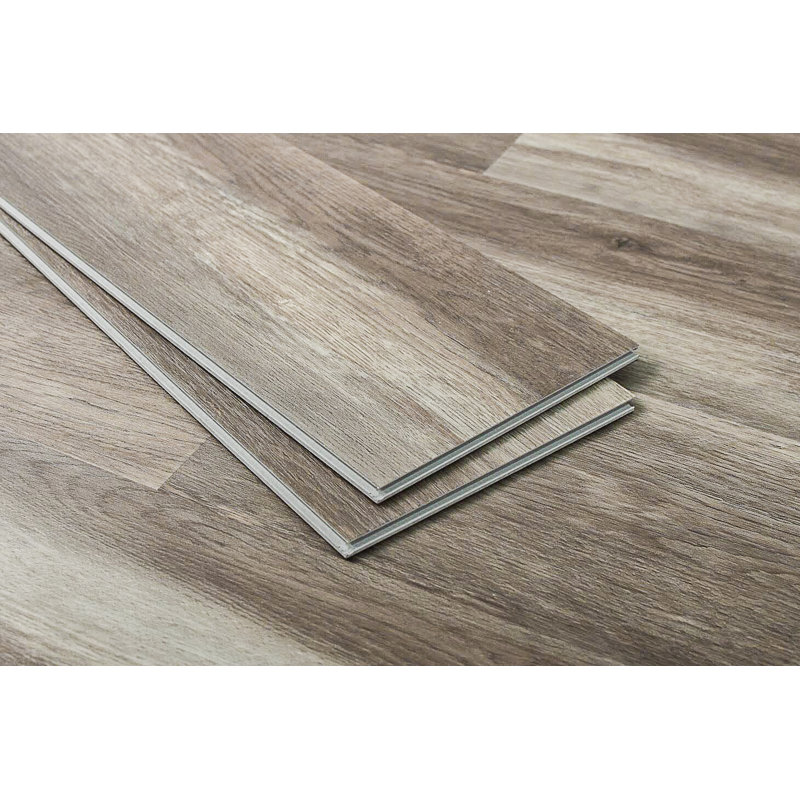 Planche de vinyle de luxe SPC 7 po x 60 po x 6 mm, Défense urbaine