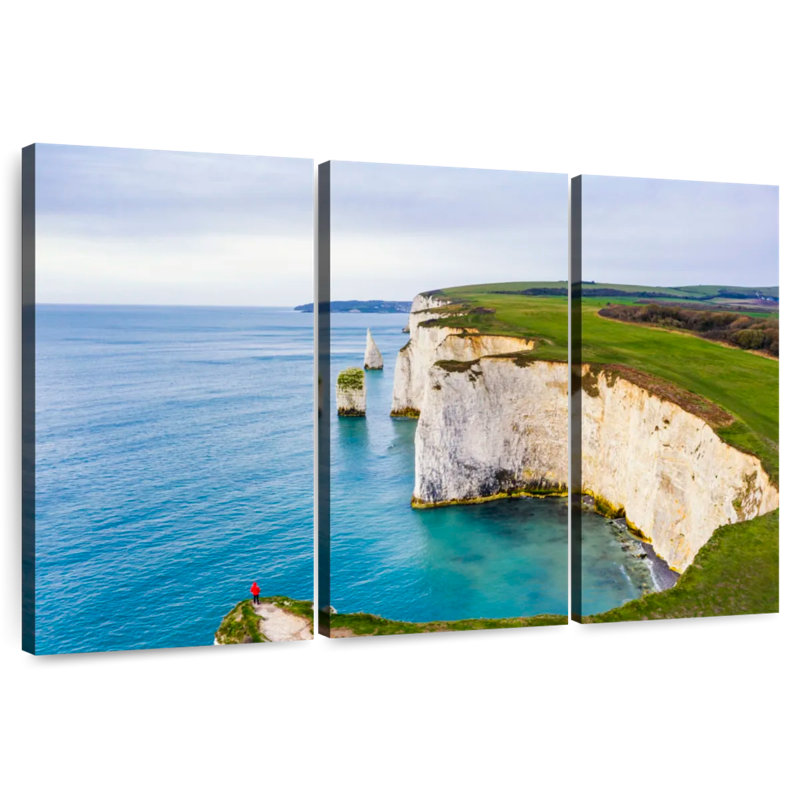 Gillard Old Harry Rocks Cliff, H 24 po x l 38 po