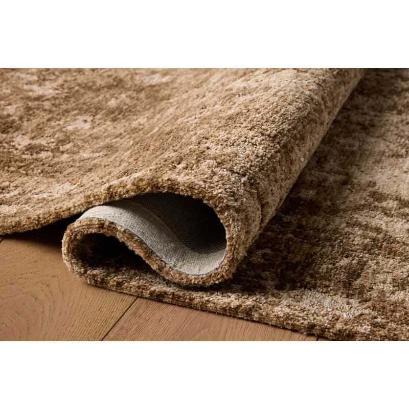 Tapis moka / sable Loloi Percival, Tapis de couloir 2 pi 3 po x 7 pi 6 po