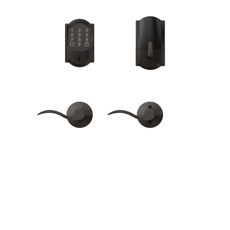 Encode Single Cylinder Smart Deadbolt, Bronze, Yes