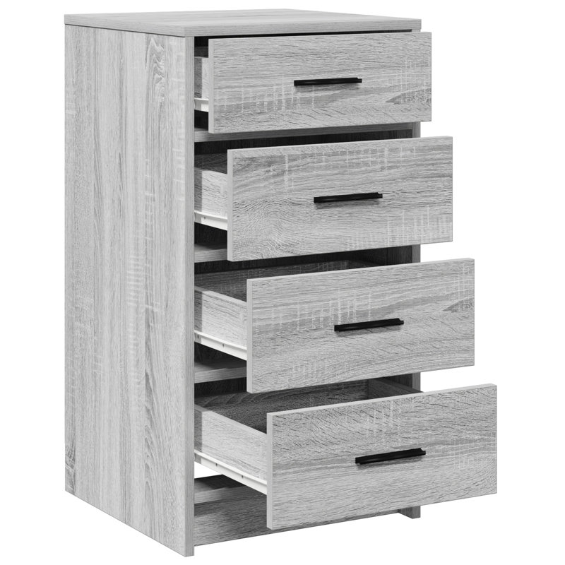40cm Sideboard, Grey Sonoma