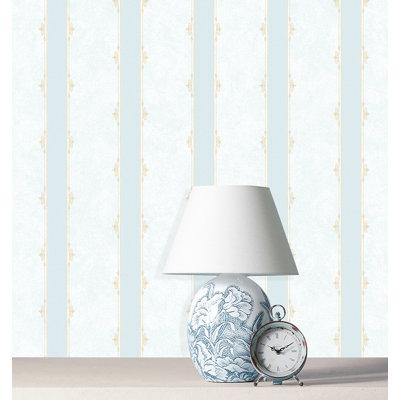 Dolphin Stripe 10m x 53cm Wallpaper Roll