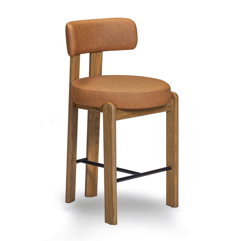 Tabouret de comptoir Odessa Performance, Brun