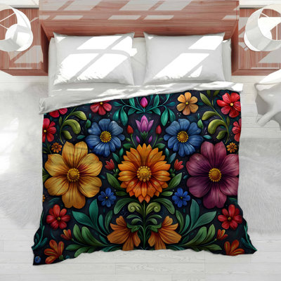 Édredon éclectique Blooming Flowers Bedding