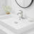 Single-Hole Single-handle Bathroom Faucet with Drain Assembly-95166392