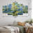 Plants & Flowers Wall Decor on Metal