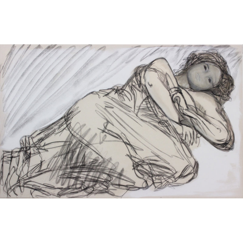 Rested' Print on Canvas, Unframed, 38" H x 38" W x 1.25" D