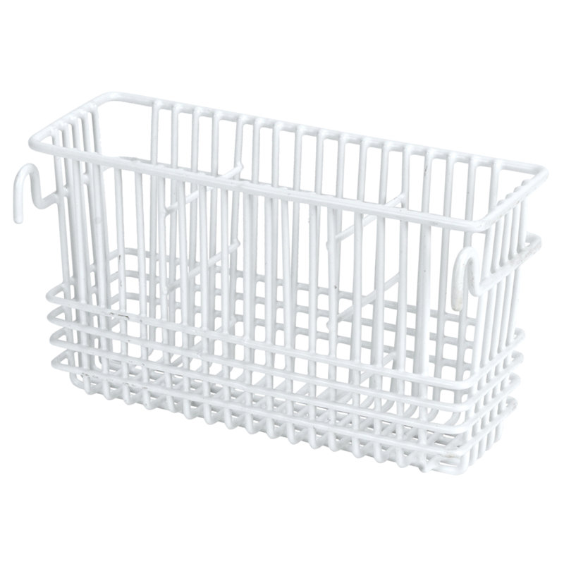 Steel Dish Rack, White