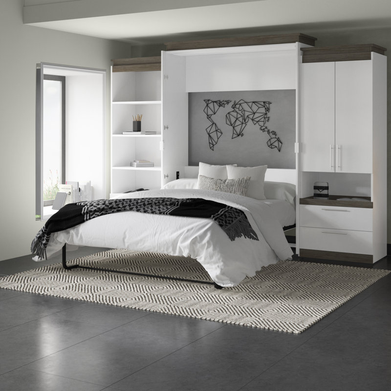 Artistica Murphy Bed, White