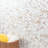 Mother of Pearl 1" x 1" Seashell Fish Scale Mosaic Sheet-94561207