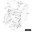 Meuble-lavabo autoportant 24 po avec lavabo en céramique, meuble-lavabo en contreplaqué résistant à l'humidité avec 2 tiroirs et porte, meuble-lavabo moderne pré-assemblé-1796959077