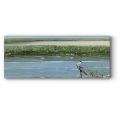 " Wading At Dusk "