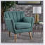 CHAISE CLUB Simple et moderne, base solide, rembourrée et épaisse-1955235222