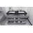 Reyes 58.5'' Double Bathroom Vanity Base Only-58514063