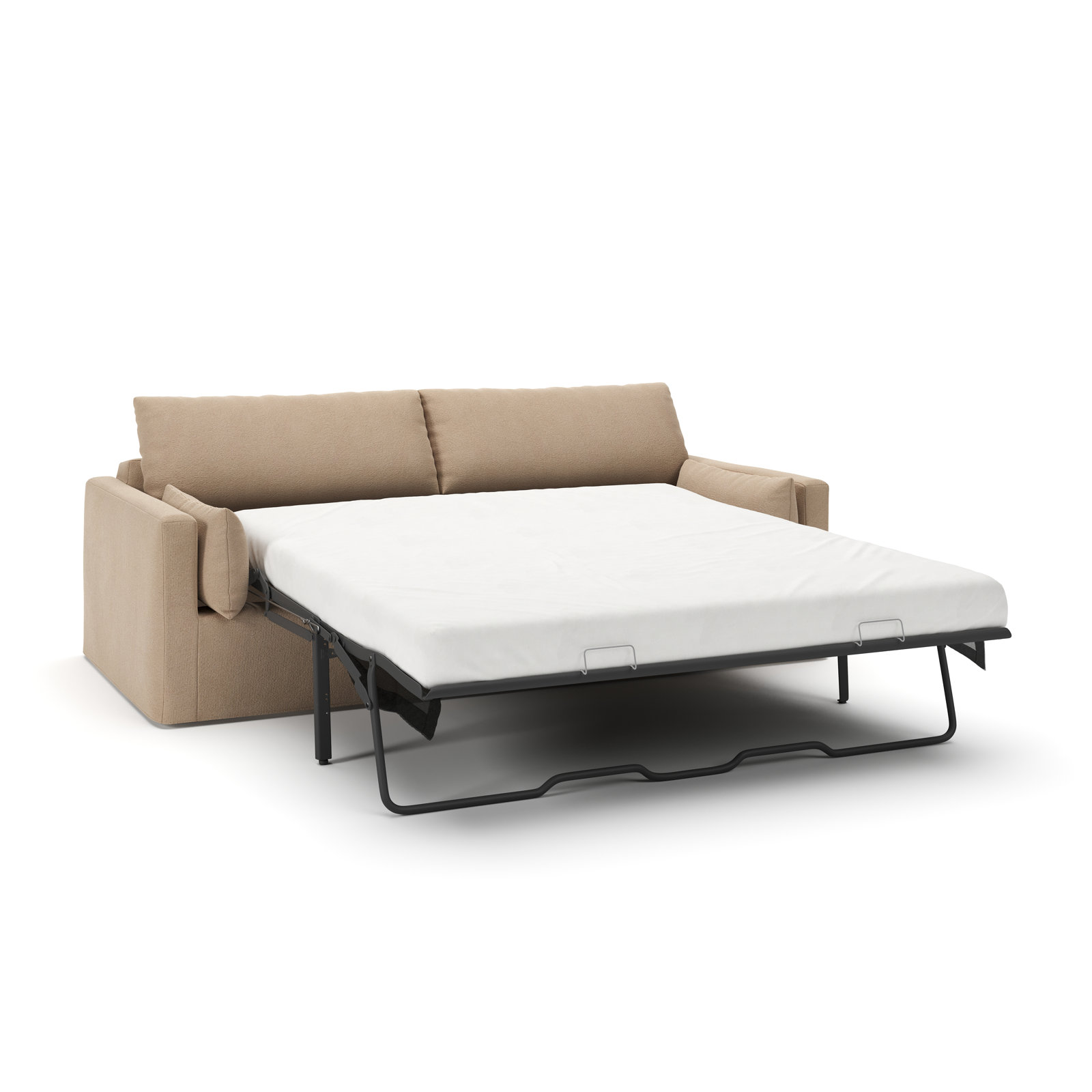 Luna 96'' Sofa, Bella Toast Performance Velvet