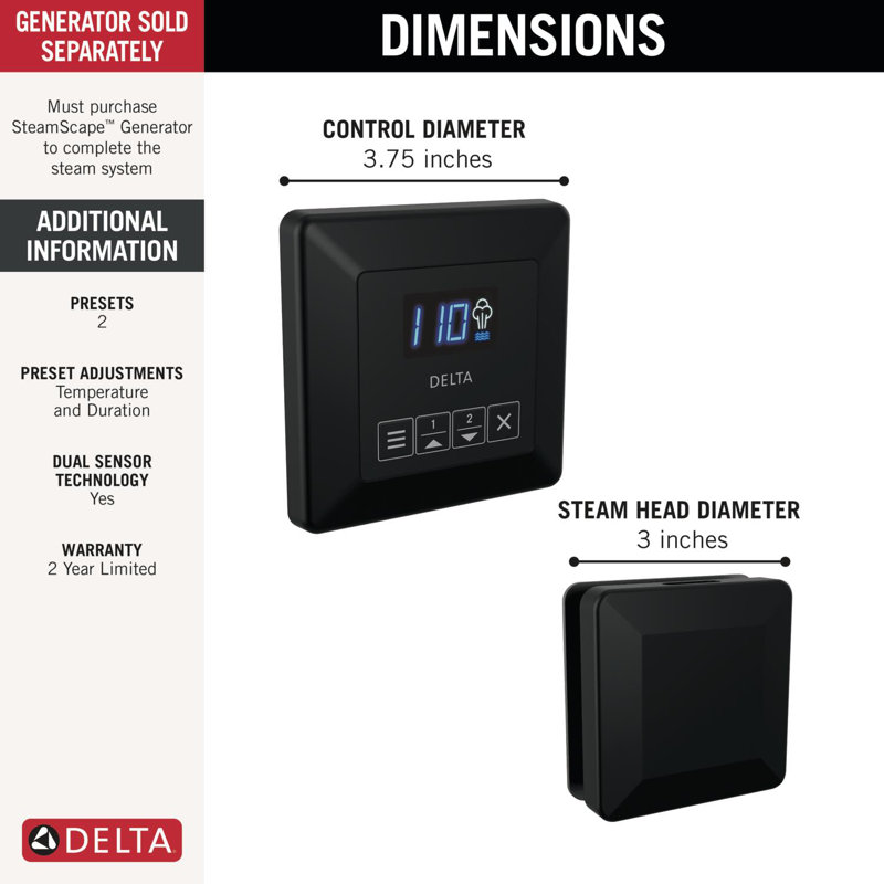 Square Steam Package, Lumicoat® Stainless