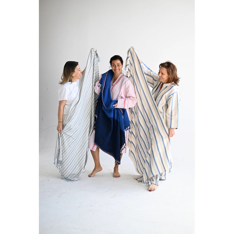 Blue Ivory Alline Towel