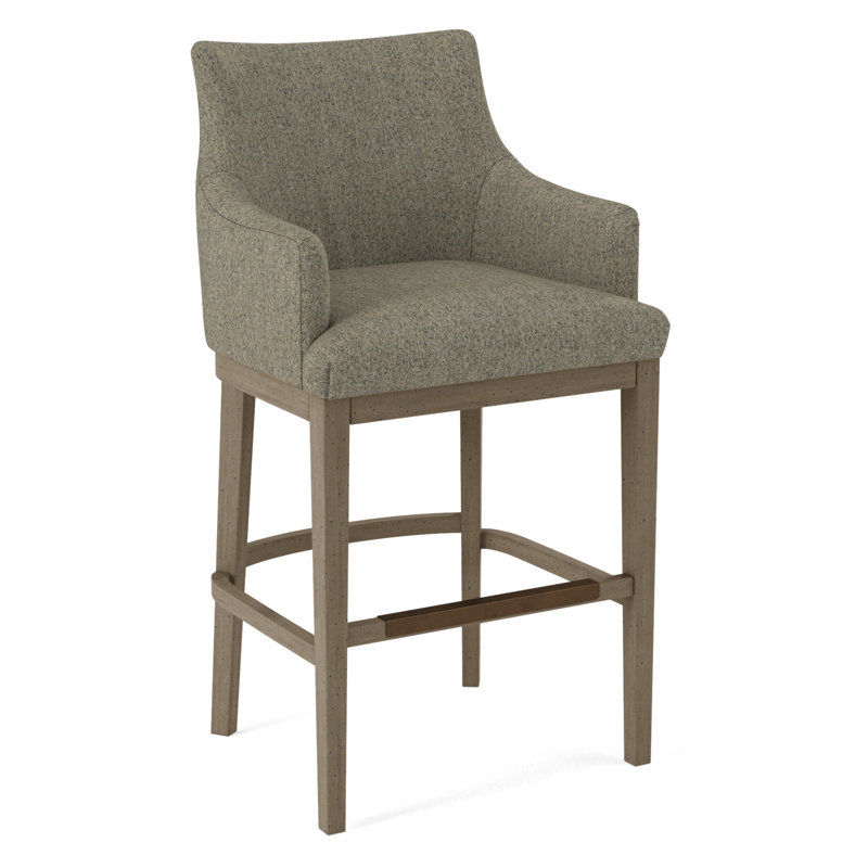 Upholstered Stool, 61676-75, White