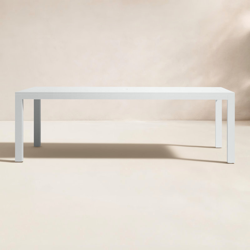 Camela Rectangular Outdoor Dining Table Yes , 90 " W 42.09 " D