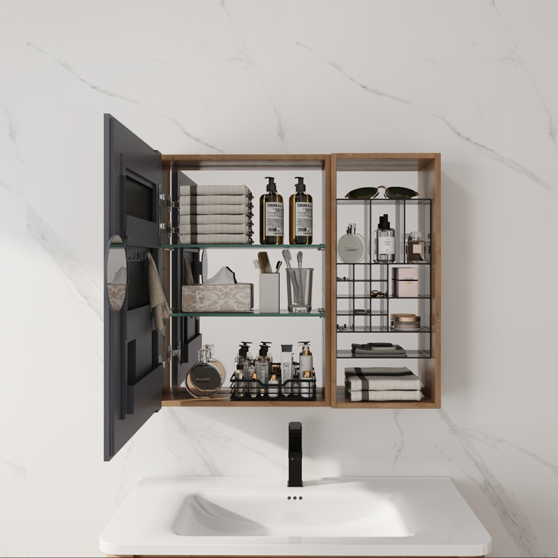 Armoire de salle de bain avec miroir