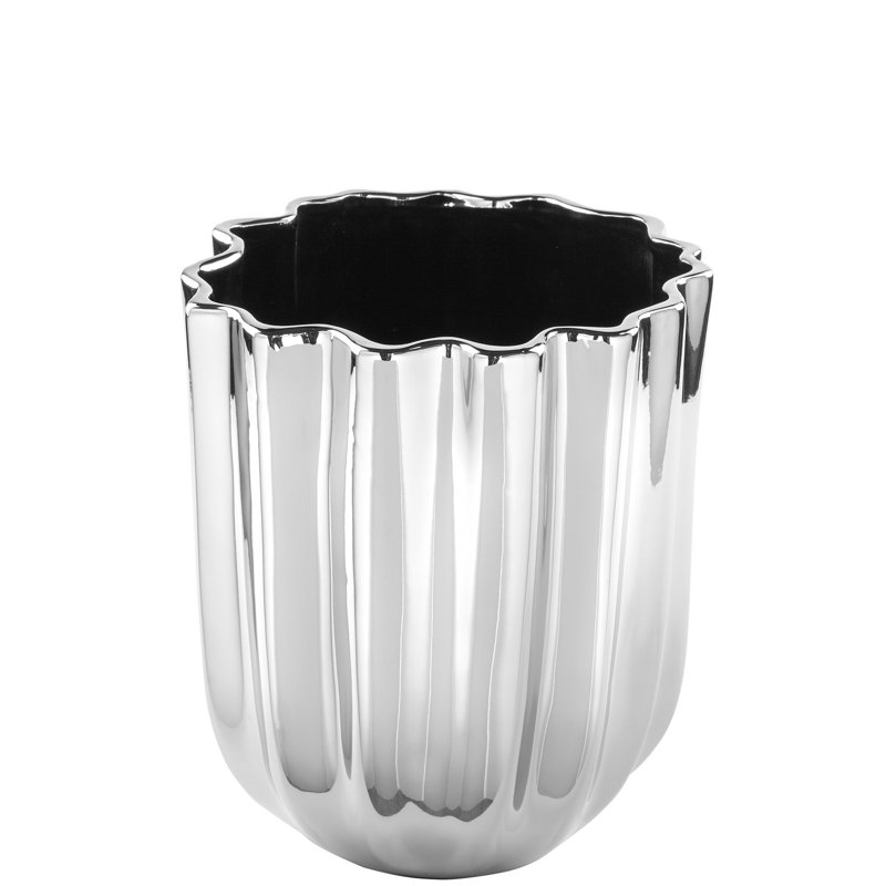 Ceramic Table Vase, 41cm H x 37cm W x 37cm D