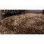 Tapis Stiner à poils longs tuftés à la main en polyester écologique - 152 x 244 cm, rectangulaire, beige-brun, motif uni, épais et antidérapant, idéal pour le salon et la chambre.-27439144