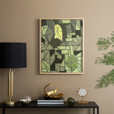 Cubic Prism II, reproduction encadrée - bois massif