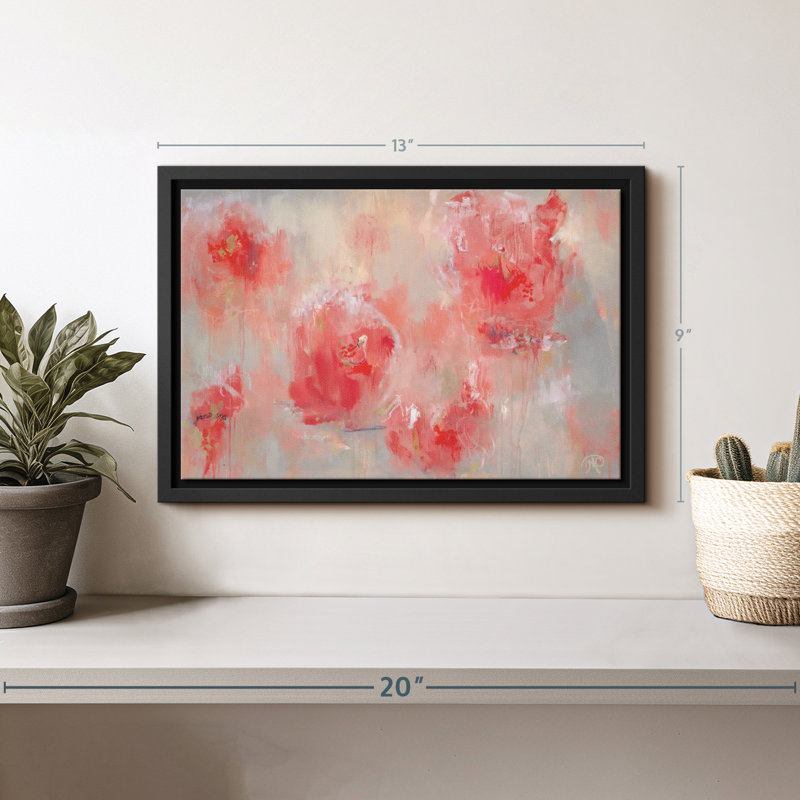 " At First Blush Canvas Print ", 9" H x 13" W