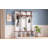 Farmhouse Wooden Style Hall Tree With Arched Design