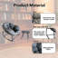  Ensemble de chaises berçantes d'extérieur avec coussins et table d'appoint, meubles de patio toutes saisons-915328092-907135344