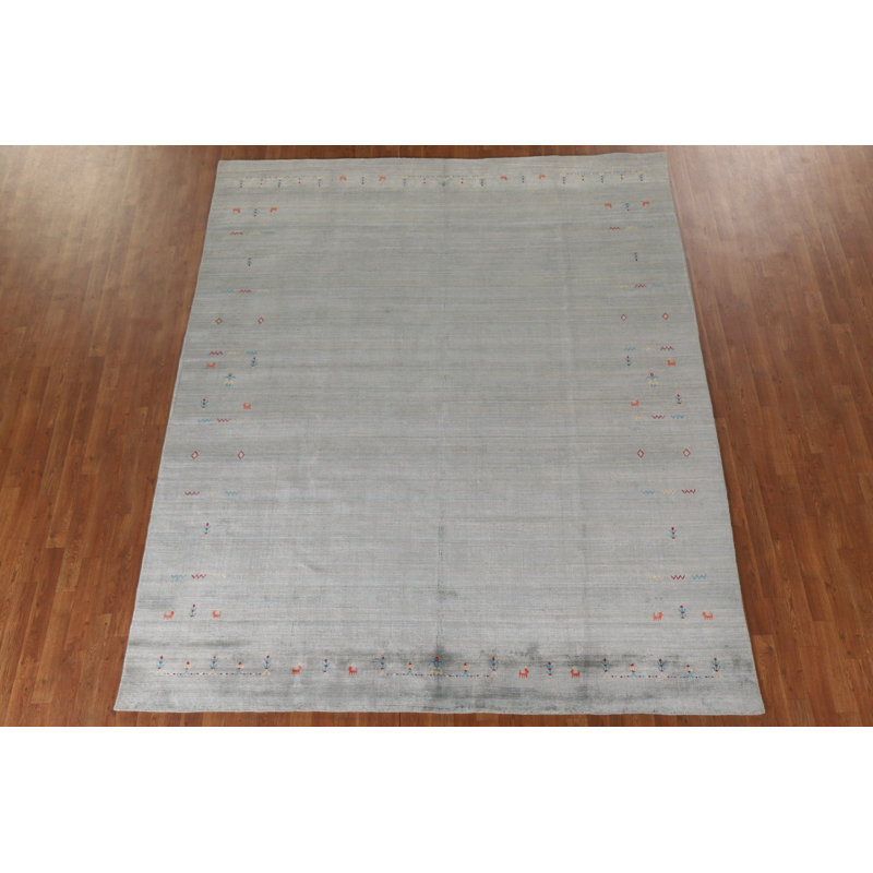 Tapis indien fait à la main Gabbeh 8 x 10